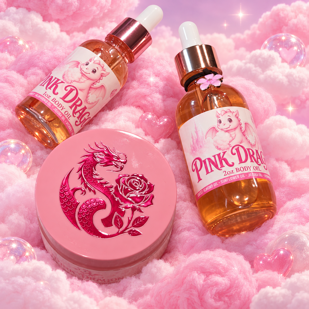Pink Dragon | Fluffy Fruity Gourmand | Oil Balm Exclusives