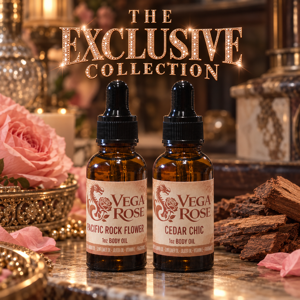 EXCLUSIVE Collection: 1oz BODY OILS | Potent Non-Sticky Non-Greasy