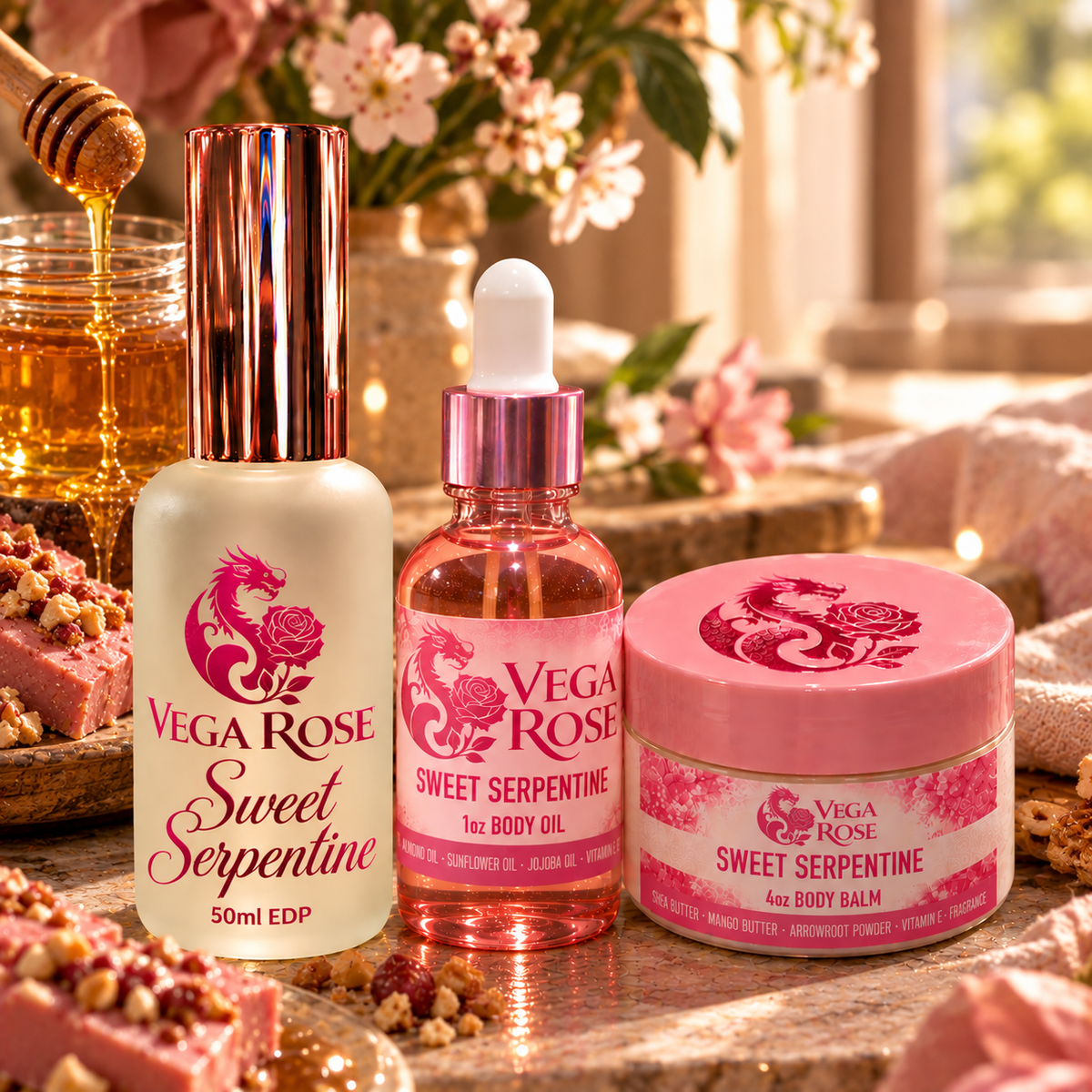 Sweet Serpentine | Berry Sweet Gourmand | EDP Oil Balm or BUNDLE