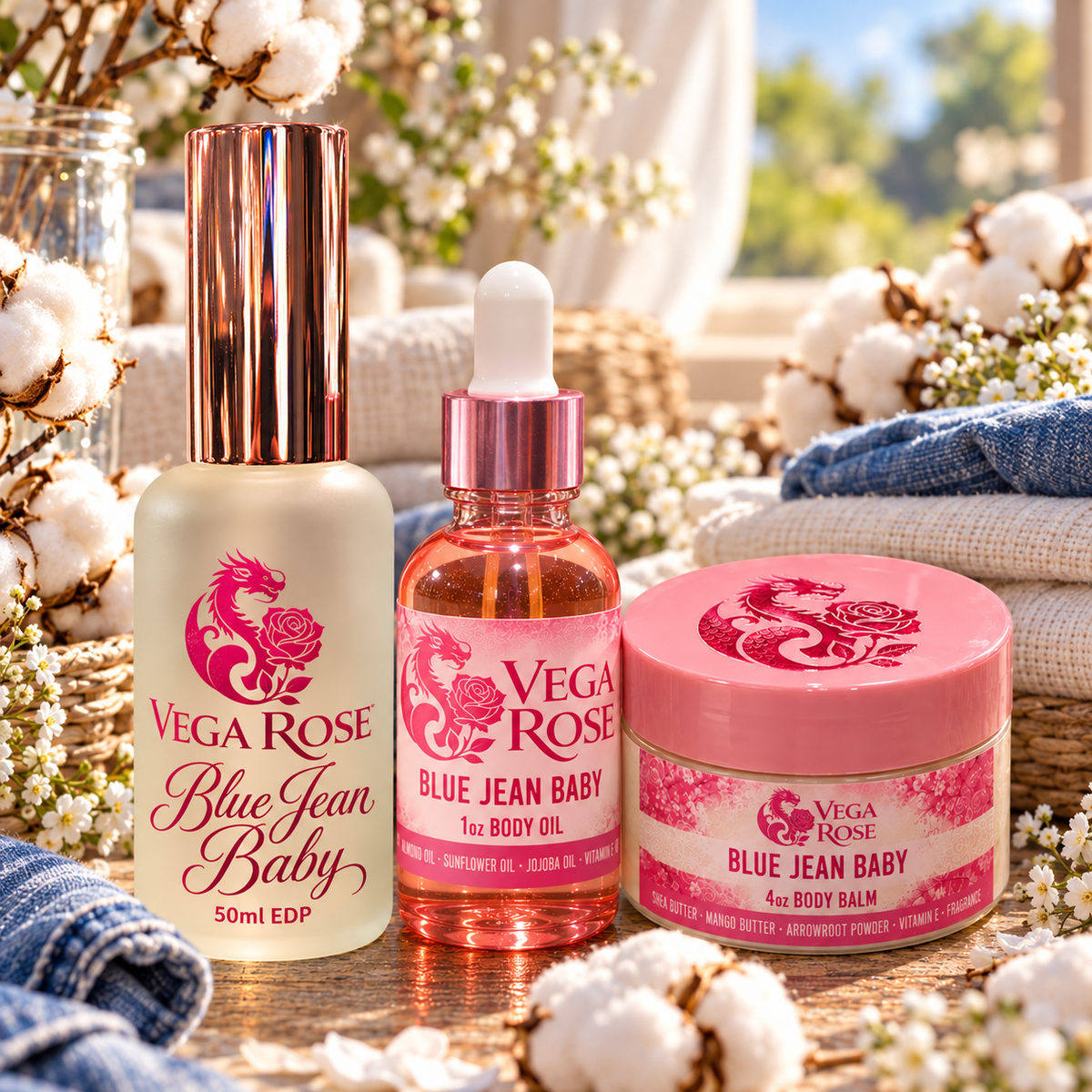Blue Jean Baby | Clean Girl Freshie | EDP Oil Balm or BUNDLE