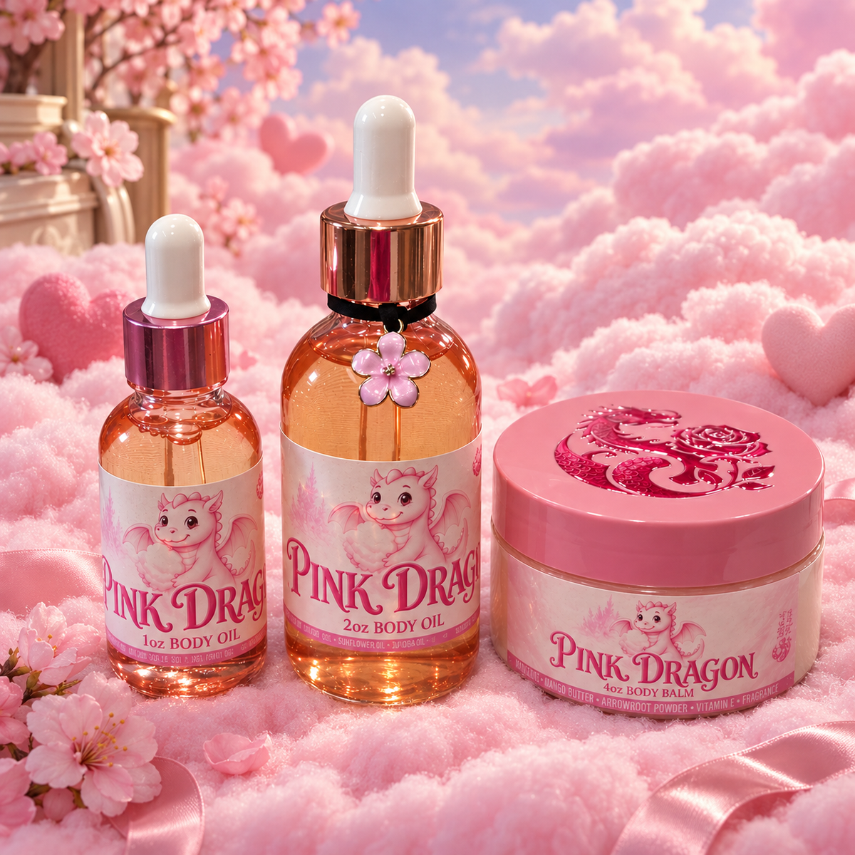 Pink Dragon | Fluffy Fruity Gourmand | Oil Balm Exclusives