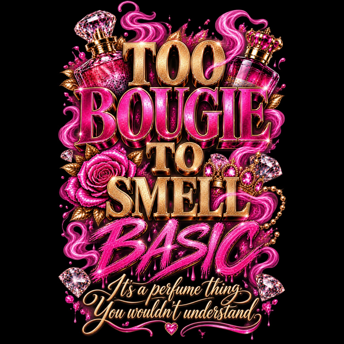 Perfume Themed Cotton T-Shirts | 2 Designs | Fraghead Merch | Fragrance Enthusiasts