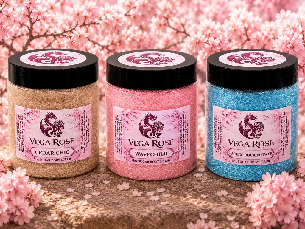8oz Sugar Body Scrubs | Designer & Niche | Potent Non-Sticky Non-Greasy