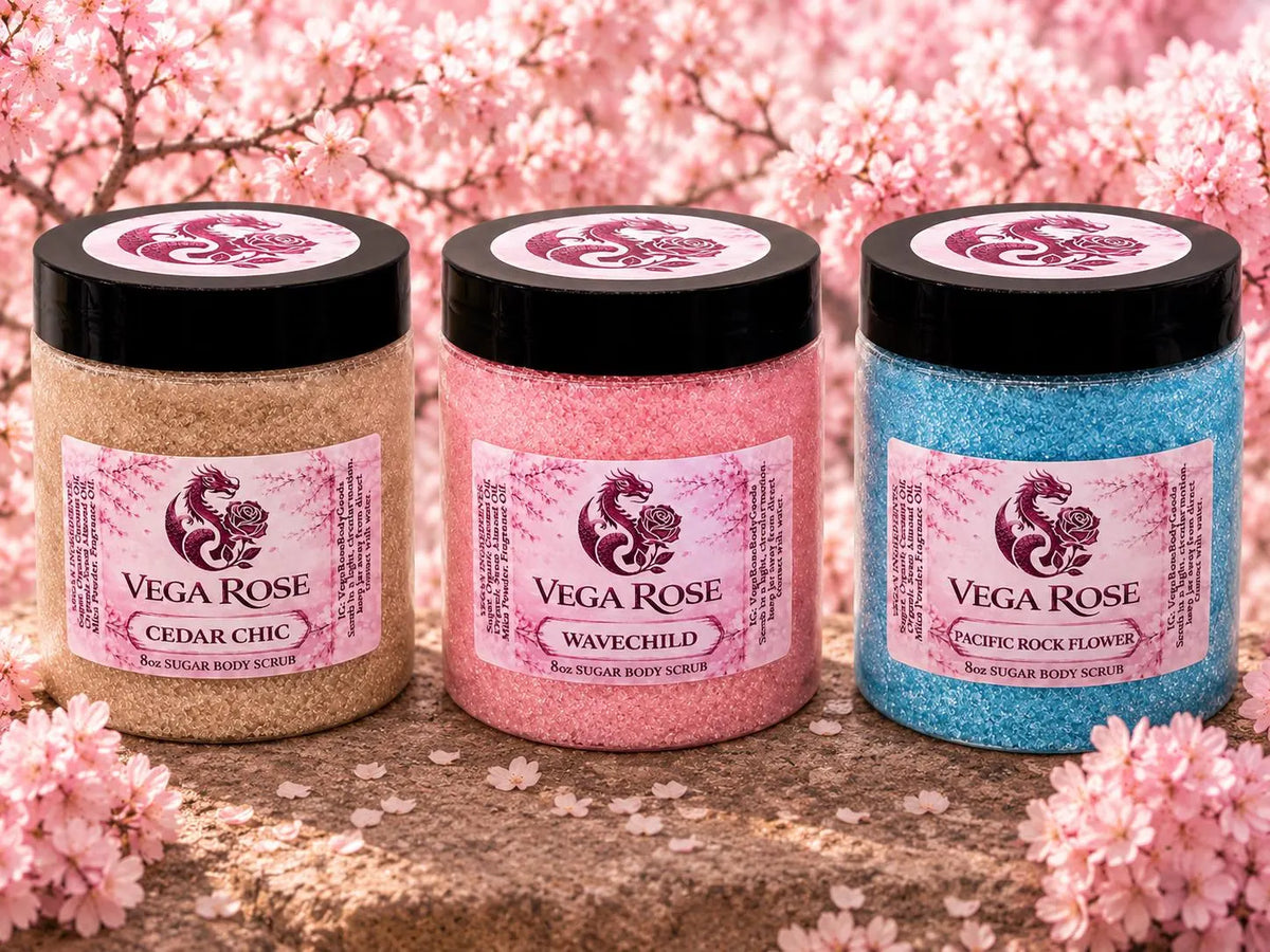 8oz Sugar Body Scrubs | Designer & Niche | Potent Non-Sticky Non-Greasy