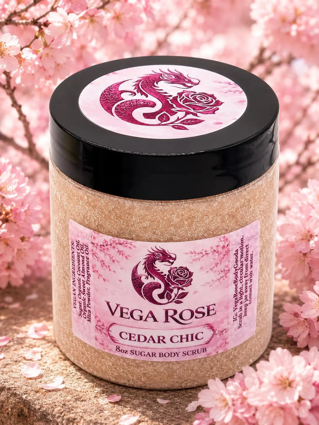 8oz Sugar Body Scrubs | Designer & Niche | Potent Non-Sticky Non-Greasy